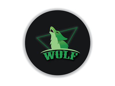 Wolf e sports illustrator logo