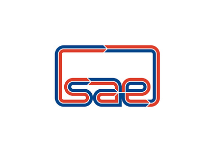 SAE Logo branding design graphic design logo typography