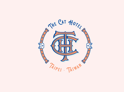 The Cat Hotel branding design graphic design illustration logo monogram typography vector