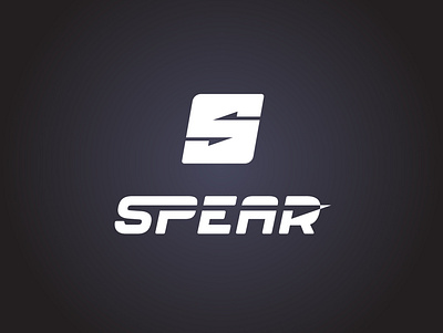 Spear Logo branding design graphic design logo typography vector