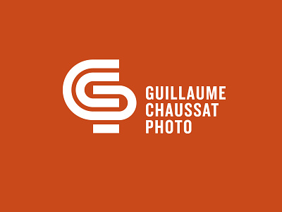 Guillaume Chaussat Logo branding design graphic design logo monogram typography vector