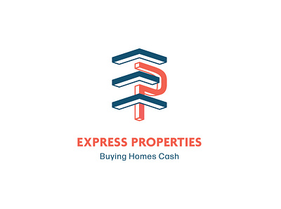 Express Properties Logo branding design graphic design logo monogram vector