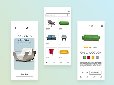 Furniture App UI