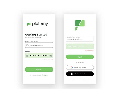 App Onboarding (Pixiemy)