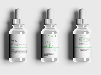 Lebel Design for HEAL branding graphicdesign illustrator label design minimal design photoshop product design