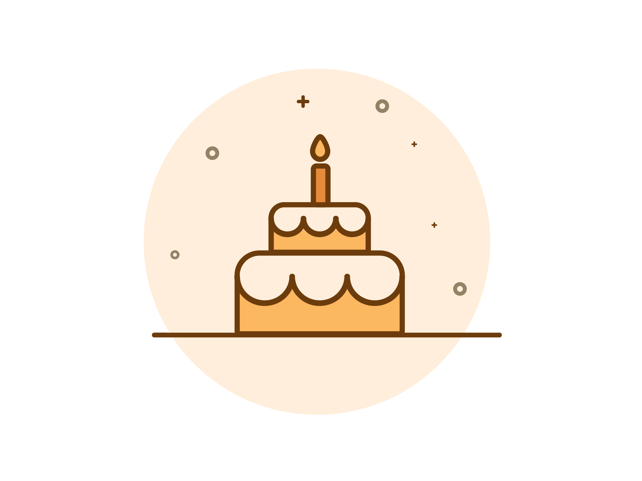 Birthday Cake Vector SVG Icon (28) - SVG Repo