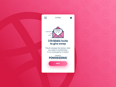 Dribbble Invite ddesign invite invite friends invite giveaway