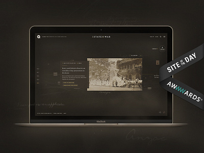 A State Of War 1 award awwwards history layout queensland site of the day sotd war world