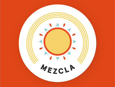 Employee Group - Mezcla flat hispanic illustration latino logo mezcla