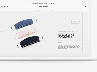 Web Design for DEZEN