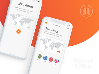 UI UX Design for a Minimal Travel App