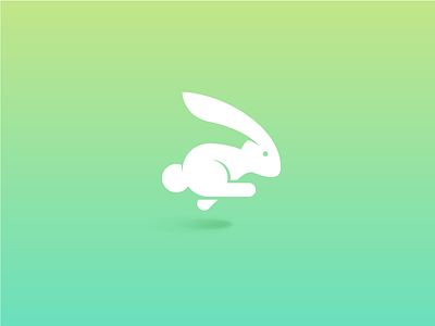 White Rabbit brand icon logo minimal