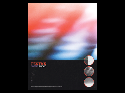 R.I.Pentax film film grain film photography light leak photography poster