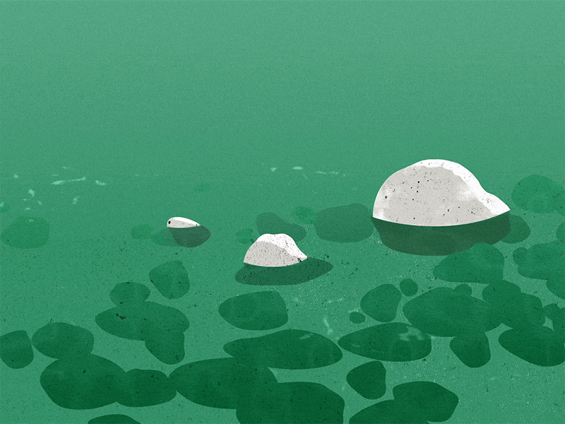 Stones 2d animation mograph