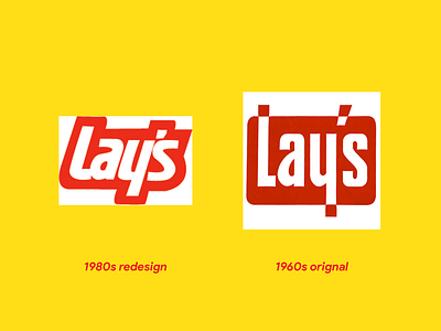 Lay's Chips Brand (redesign    Modern Vintage Challenge) By Andrew M 