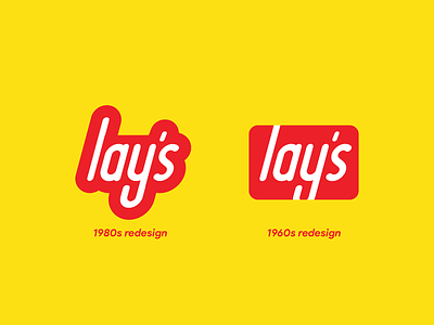 Lay's Chips Brand (redesign // modern vintage challenge) andrew schuster badge branding chips draplin lays logo motion retro schuster ui vintage