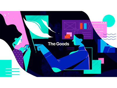 The Goods animación arte banner diseño diseños de personajes gente grafico icono ilustración infografia landingpage libro de tapa logo márketing negocios pintar podcasts ui ux vector