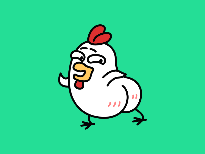 Chicken animation chicken