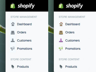 Icons icons pictos shopify