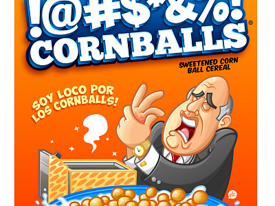 George Bluth's !@#$%&! Cornballs arrested development cartoons george bluth illustration tv