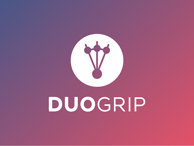 DuoGrip branding logo logo design