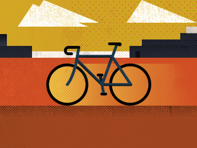 Cycle bike illustration race vector