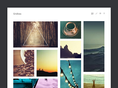 Grdloss photo portfolio theme website