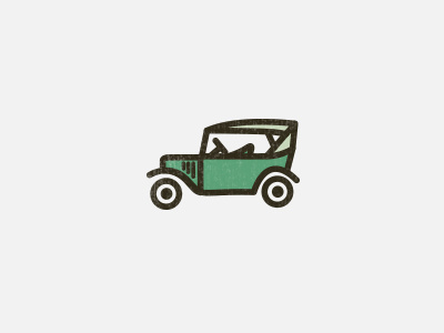 Ford 1924 badge car icon illustration logo