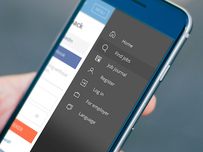Menu + Icon design icons menu off canvas navigation