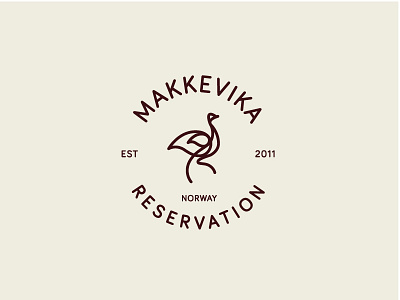 Reservation lines logo print reserve stamp