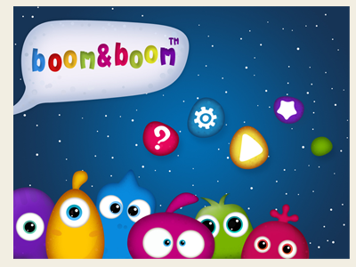 BOOMBOOM cartoon characters lovely