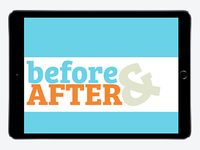 Before & After App app children educational ipad kids learning