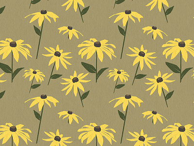 Black-Eyed Susan Pattern