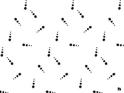 "Planets Align" Pattern 100dayproject blackwhite circle cutpaper pattern polkadots seamless