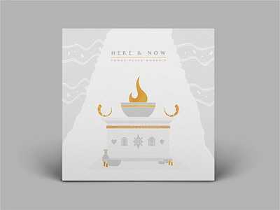 "Here & Now" Album Cover album album art album artwork album cover album cover art branding design digital art graphic art illustration illustrator vector vector art