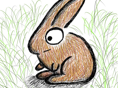 Bunny animal cartoon illustration
