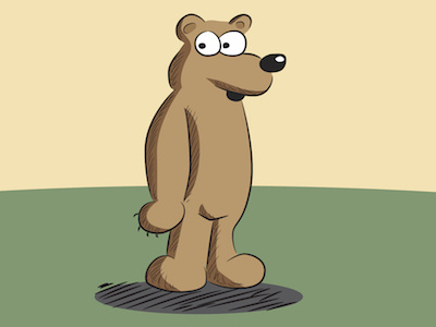 Bear? animal illustration vector
