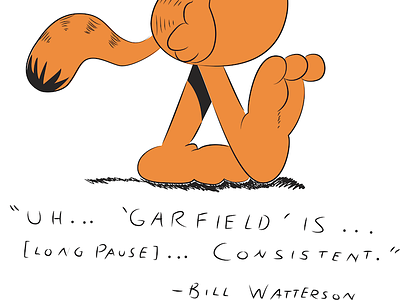 Garfield comic strip illustration