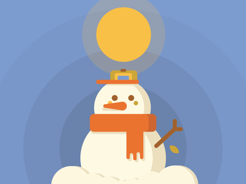 Snowman Swag