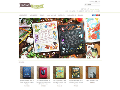Kasa Suasa Website Design