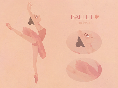 classical ballet ballet character classical dance dancer dress girl illustration lady orange pink