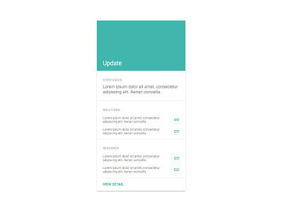 Card Concept With Material Design Lite css html material design prototype