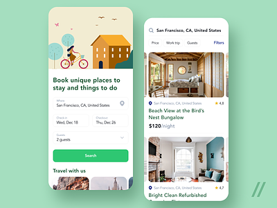 House Renting App For Travelers
