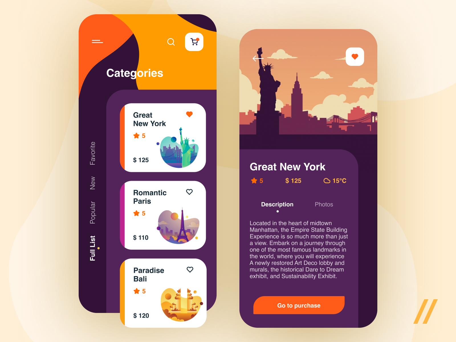  Travel  App  Design Concept by Purrweb UX on Dribbble