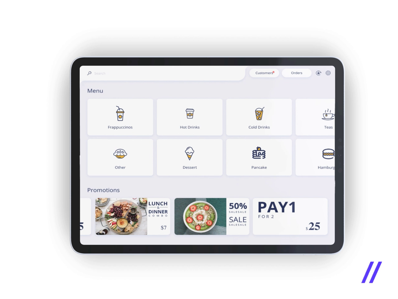 Point of Sale Tablet App by Purrweb UX on Dribbble