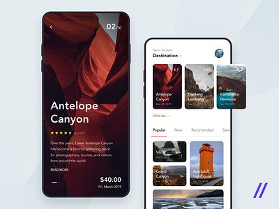 Travel Guide App Concept