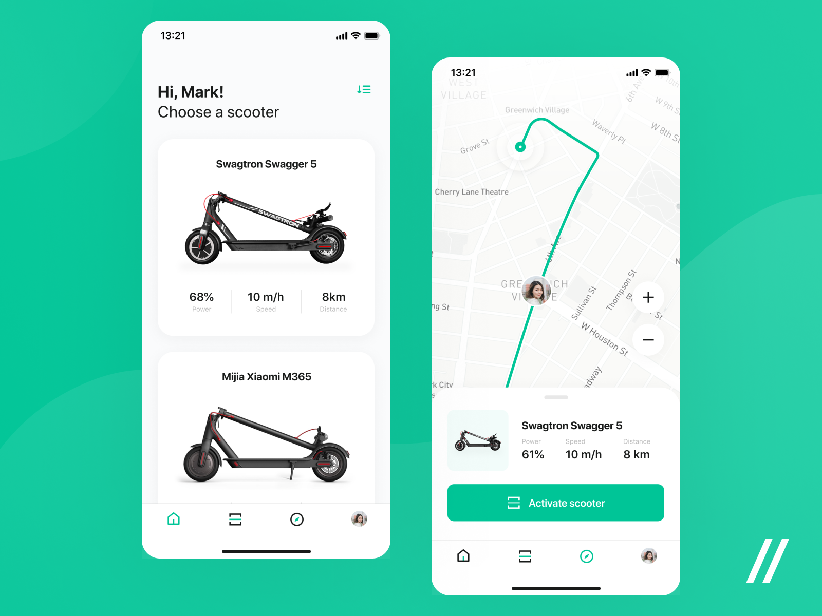 Scooter app