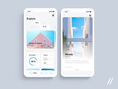 Travel App Design Concept