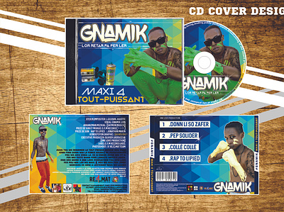 CD Album Cover Artwork album music design branding cd cover design design flyers graphic design illustration logo vector