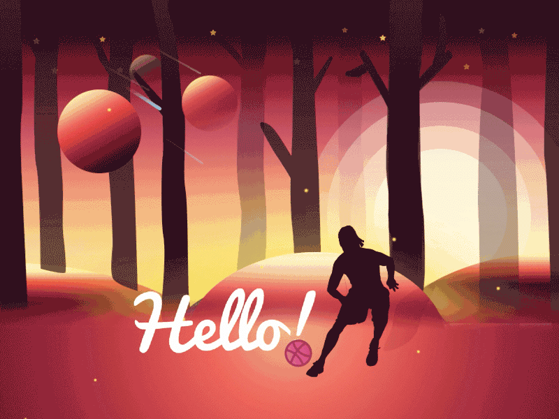 Hello Dribbble dribbble！ hello